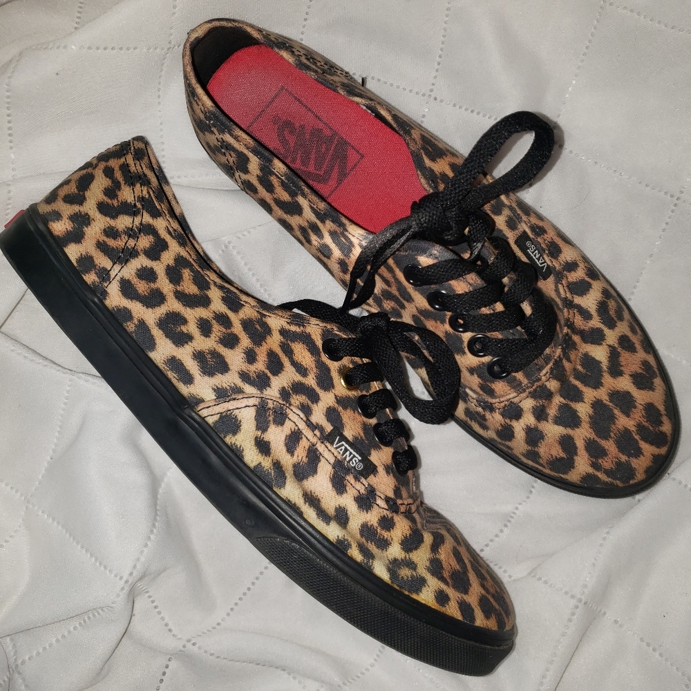 Animal Print Vans - Picture 1 of 5